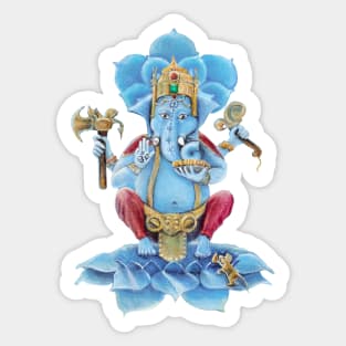 Ganesha loves you! Sticker